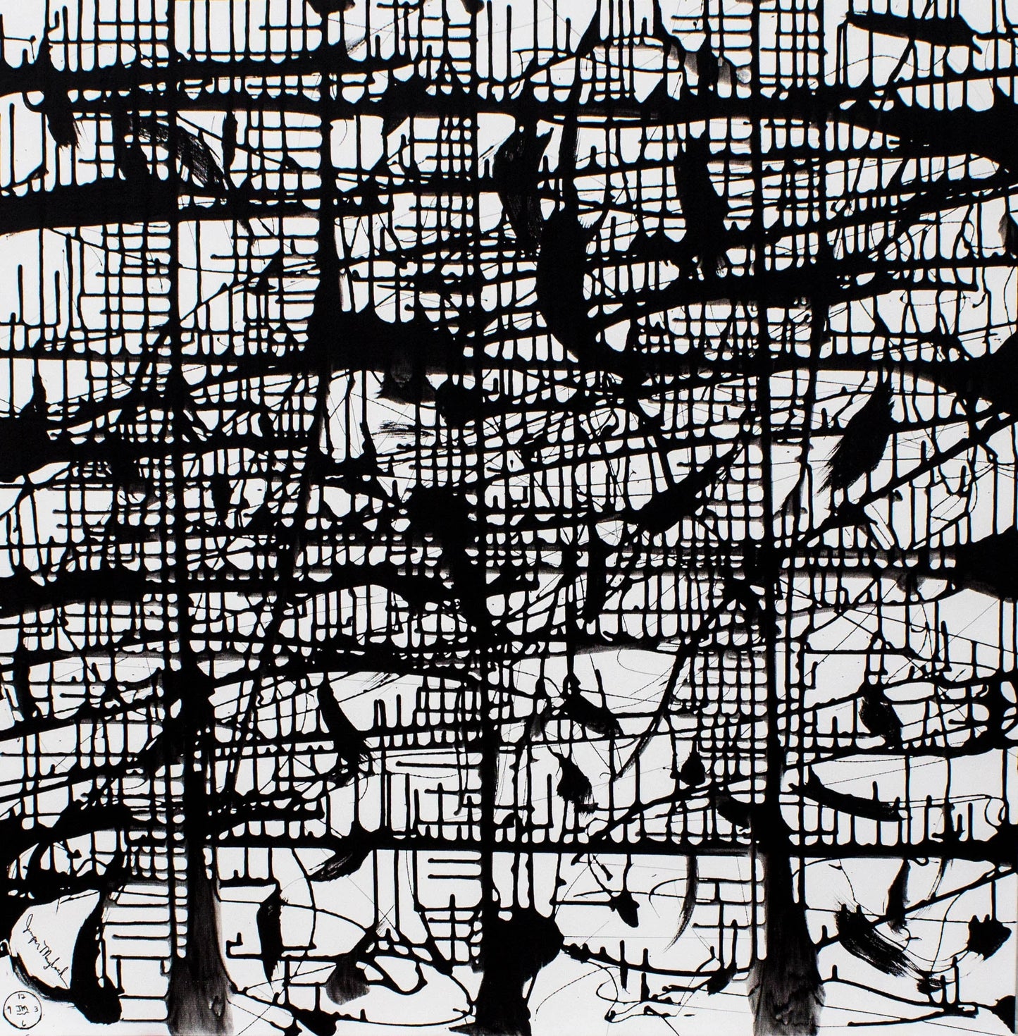 Dark Matrix by Jumper Maybach. High-resolution abstract print 3.
