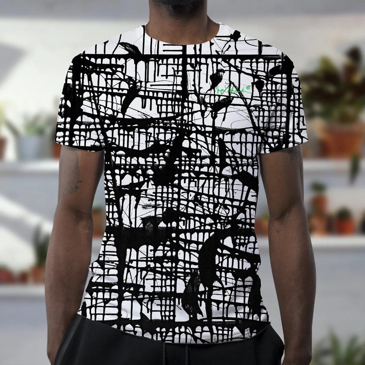 Dark Matrix, T-Shirt by Jumper Maybach 1