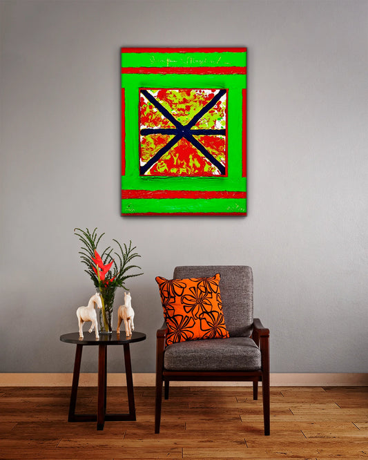 Global Warming - Original Painting - Jumper Maybach