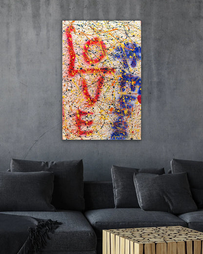 Me Too by Jumper Maybach Abstract Painting Acrylic on stretched canvas 2