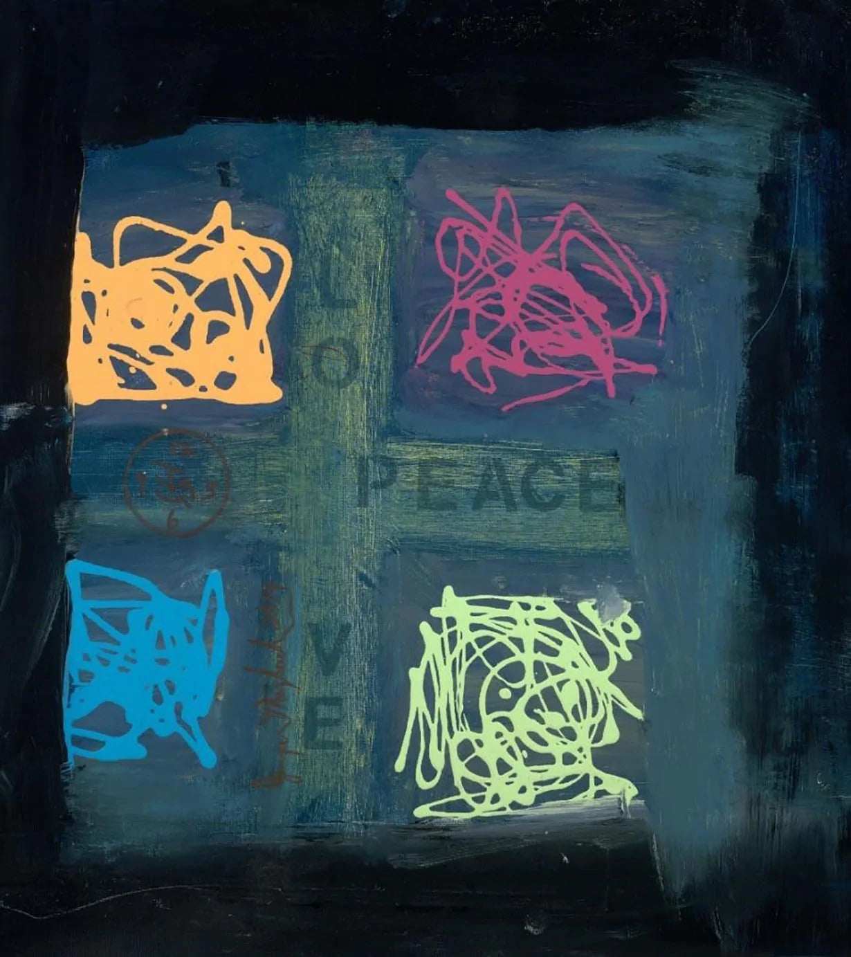 Peace & Love - Original Painting