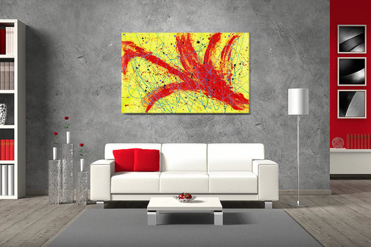 Red Rocket - Original Painting - Jumper Maybach