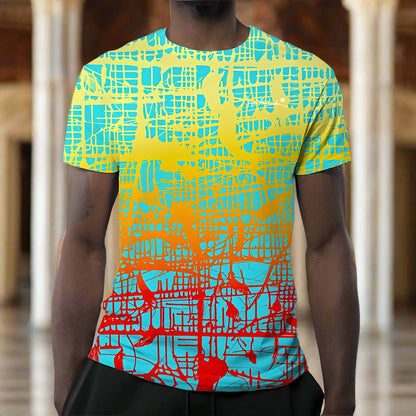 Sunrise Matrix, MEN'S T-Shirt by Jumper Maybach® - Jumper Maybach