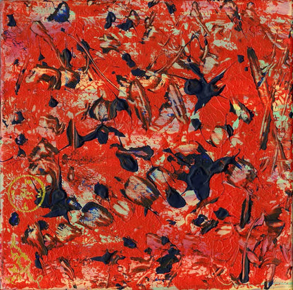 Taffy Falling Birds - Original Painting - Jumper Maybach