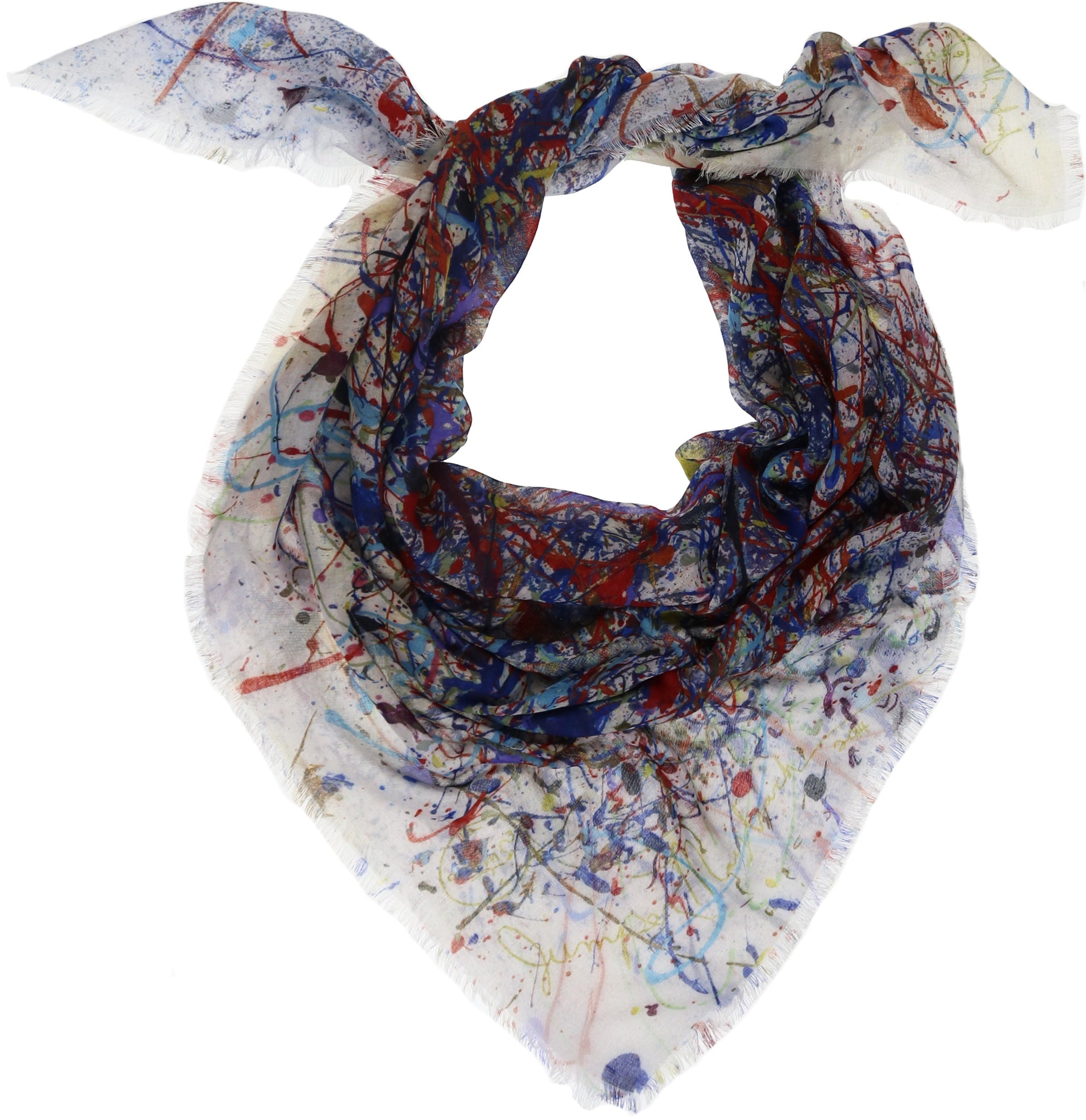 Jumper Maybach X FRAAS "Venice Glory" Recycled Polyester Square Scarf 2