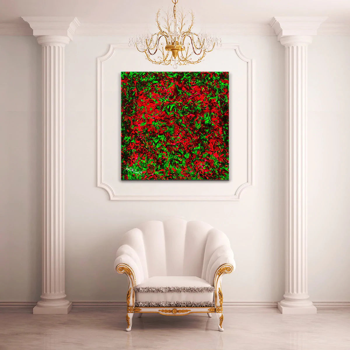 Cherry Raspberry Fields by Jumper Maybach.  Abstract, Print 2